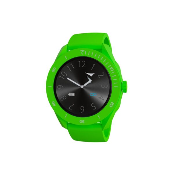 Smartwatch Techmade Young Verde Fluo Con Auricolare 2 Verre Gioielli - l'istituzione del gioiello