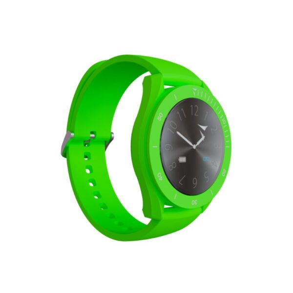 Smartwatch Techmade Young Verde Fluo Con Auricolare 1 Verre Gioielli - l'istituzione del gioiello
