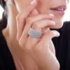 Anello Donna Unoaerre In Argento 925 Chicco E Galvanica Rodio 6 - Verre Gioielli Anello Donna Unoaerre In Argento 925 Chicco E Galvanica Rodio 4 Verre Gioielli - l'istituzione del gioiello