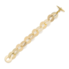 Bracciale Donna Unoaerre In Bronzo Dorato A Catena Rotonda Piatta 1 Verre Gioielli - l'istituzione del gioiello