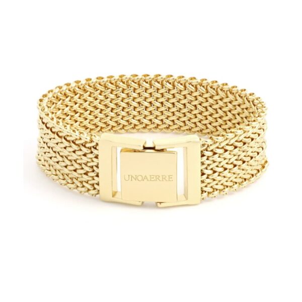 Bracciale Unisex Chicco Unoaerre In Bronzo E Placcatura Oro Giallo