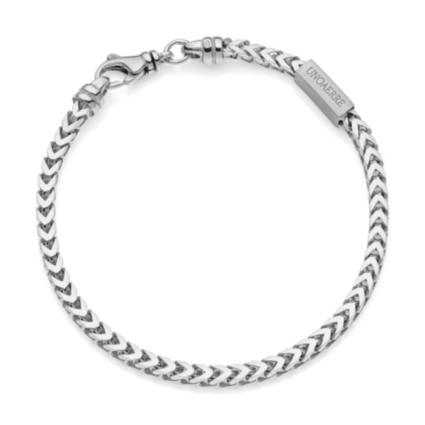 Bracciale Uomo Unoaerre In Argento 925 Silver A Catena