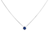 Collana Uomo Donna Punto Luce A Fantasia In Acciaio Silver E Dorato