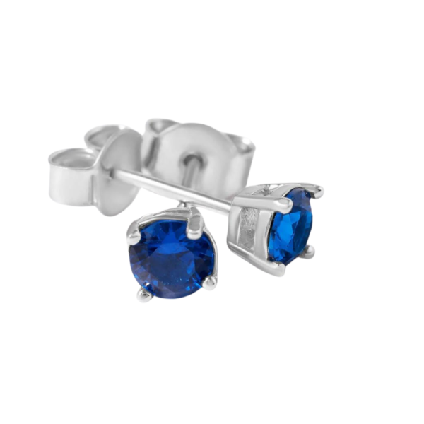 Orecchini Donna Stroili Punto Luce In Argento 925 Con Zirconi Blu 1 Verre Gioielli - l'istituzione del gioiello