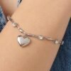 Bracciale Donna Brosway In Acciaio Con Cuore Pendente E Cristalli Bianchi 5 - Verre Gioielli Bracciale Donna Brosway In Acciaio Con Cuore Pendente E Cristalli Bianchi 1 Verre Gioielli - l'istituzione del gioiello