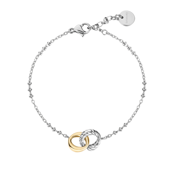 Bracciale Donna Brosway In Acciaio Con Finitura Oro 14 Kt