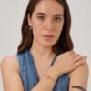 Bracciale Donna Brosway In Acciaio Dorato E Quadrifoglio Portafortuna Con Zircone Bianco 6 - Verre Gioielli Bracciale Donna Brosway In Acciaio Dorato E Quadrifoglio Portafortuna Con Zircone Bianco 2 Verre Gioielli - l'istituzione del gioiello