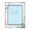 Cornice Baby Celeste Atelier In Argento 999 Con Orsetti