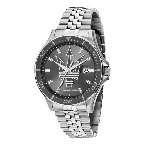 Orologio Solo tempo Uomo Maserati In Acciaio Silver Sfida