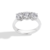 Anello Donna Trilogy Recarlo Anniversary In Oro Bianco 18 Kt E Diamanti 0.45 Ct 6 - Verre Gioielli Anello Donna Trilogy Recarlo Anniversary In Oro Bianco 18 Kt E Diamanti 0.45 Ct 2 Verre Gioielli - l'istituzione del gioiello