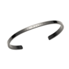 Bracciale Uomo Rigido Daniel Wellington In Acciaio Nero 2 Verre Gioielli - l'istituzione del gioiello