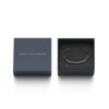 Bracciale Uomo Rigido Daniel Wellington In Acciaio Nero 3 Verre Gioielli - l'istituzione del gioiello