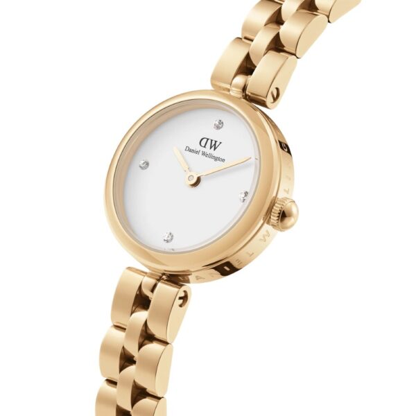 Orologio Donna Daniel Wellington In Acciaio Dorato E Pvd Oro Giallo Elan Lumine Gold 2 Verre Gioielli - l'istituzione del gioiello