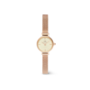 Orologio Donna Daniel Wellington In Acciaio Rosato E Pvd Oro Rosa Petite Mini Champagne Melrose