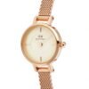 Orologio Donna Daniel Wellington In Acciaio Rosato E Pvd Oro Rosa Petite Mini Champagne Melrose 2 Verre Gioielli - l'istituzione del gioiello