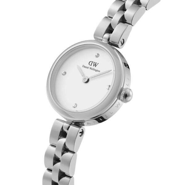 Orologio Donna Daniel Wellington In Acciaio Silver Elan Lumine Silver 2 Verre Gioielli - l'istituzione del gioiello