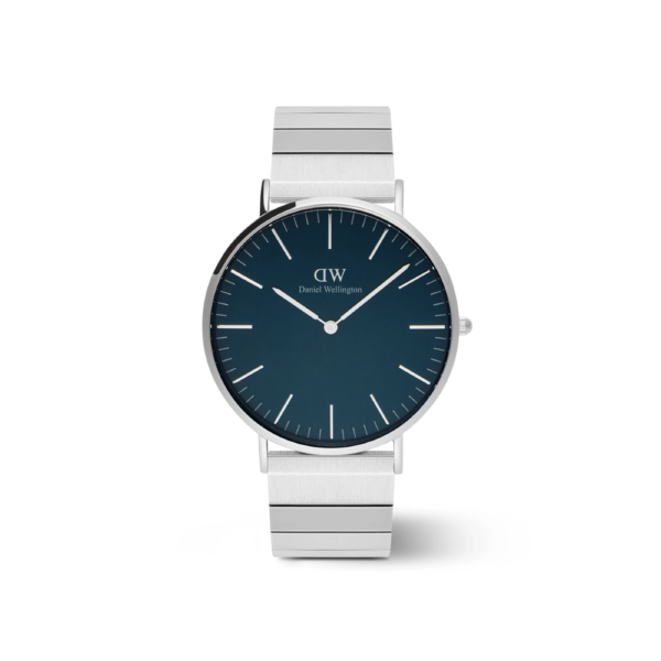 Orologio Uomo Daniel Wellington In Acciaio Silver Classic Piano Link Arctic Silver