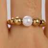 Anello Donna Brosway Con Sfere In Acciaio Con Pvd Oro Giallo 14 Kt E Perla Di Conchiglia 5 - Verre Gioielli Anello Donna Brosway Con Sfere In Acciaio Con Pvd Oro Giallo 14 Kt E Perla Di Conchiglia 1 Verre Gioielli - l'istituzione del gioiello