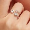 Anello Donna Brosway In Argento 925 Con Cubic Zirconia Bianchi Fancy 5 - Verre Gioielli Anello Donna Brosway In Argento 925 Con Cubic Zirconia Bianchi Fancy 1 Verre Gioielli - l'istituzione del gioiello