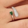 Anello Donna Brosway In Argento 925 Con Cubic Zirconia Verde A Goccia E Pavè Di Zirconi Bianchi Fancy 6 - Verre Gioielli Anello Donna Brosway In Argento 925 Con Cubic Zirconia Verde A Goccia E Pavè Di Zirconi Bianchi Fancy 2 Verre Gioielli - l'istituzione del gioiello