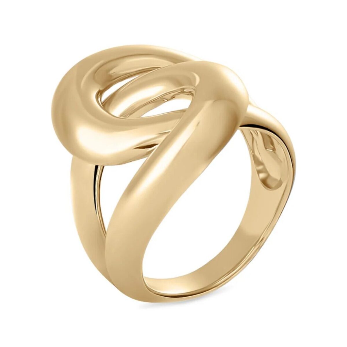 Anello Donna Stroili Fantasia Placcato Oro Giallo 18 Kt Verre