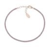 Bracciale Amen Tennis Donna In Argento 925 Rosato Con Zirconi Lilla 1 - Verre Gioielli Bracciale Amen Tennis Donna In Argento 925 Rosato Con Zirconi Lilla