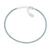 Bracciale Amen Tennis Donna In Argento 925 Silver Con Zirconi Azzurri 1 - Verre Gioielli Bracciale Amen Tennis Donna In Argento 925 Silver Con Zirconi Blu