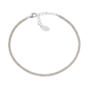 Bracciale Amen Tennis Donna In Argento 925 Silver Con Zirconi Champagne