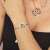 Bracciale Donna Boccadamo In Bronzo Rosa Con Centrale A Cerchio E Cristalli 5 - Verre Gioielli Bracciale Donna Boccadamo In Bronzo Rosa Con Centrale A Cerchio E Cristalli 1 Verre Gioielli - l'istituzione del gioiello