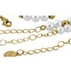 Bracciale Donna Mya Boccadamo Con Perle Sintetiche E Boule Placcate Oro Giallo 2 Verre Gioielli - l'istituzione del gioiello