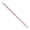 Bracciale Donna Ottaviani In Metallo Con Cubic Zirconia Bianchi E Rosa