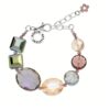 Bracciale Donna Ottaviani In Metallo Rosato Con Cristalli Multicolor