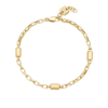 Bracciale Uomo Brosway In Acciaio Dorato E Pvd Oro Giallo 14 Kt Logan