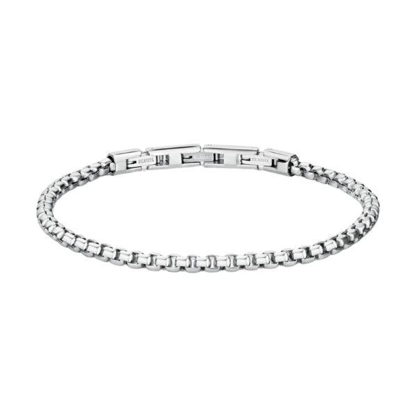 Bracciale Uomo Brosway In Acciaio Silver Catena Veneziana Riptide