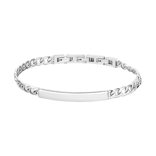 Bracciale Uomo Brosway In Acciaio Silver Con Piastra Riptide