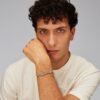 Bracciale Uomo Brosway In Acciaio Silver Con Sfere Riptide 2 Verre Gioielli - l'istituzione del gioiello