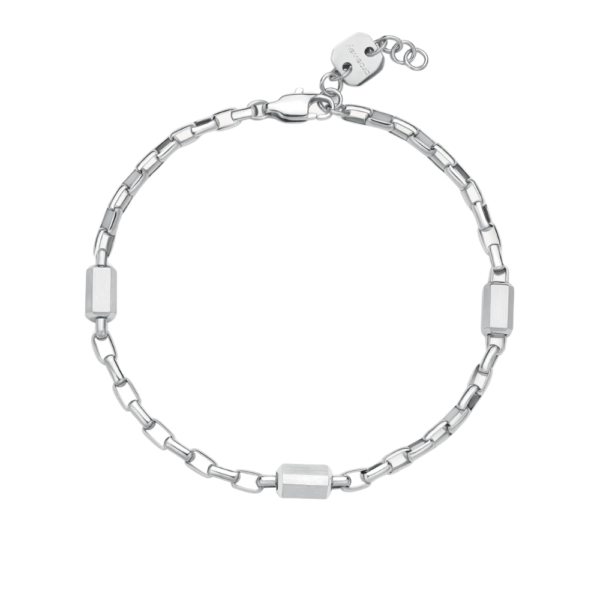 Bracciale Uomo Brosway In Acciaio Silver Logan