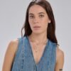 Collana Donna Brosway Multifilo In Acciaio Con Sfere E Perla Di Conchiglia 2 Verre Gioielli - l'istituzione del gioiello