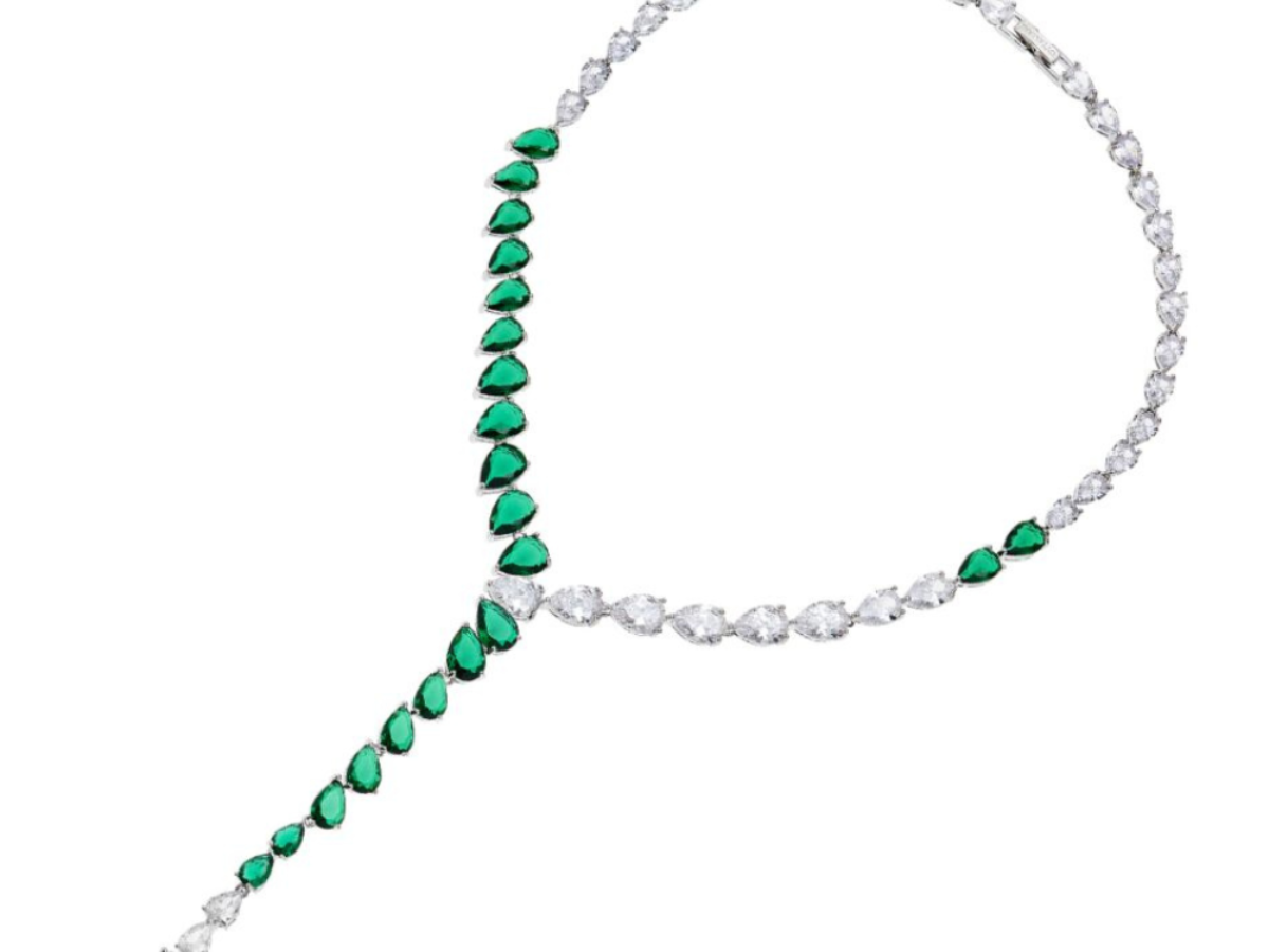 Collana lunghissima perle di vetro multicolor e conchiglie | Alta Bigiotteria
