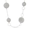 Collana Stroili Donna In Acciaio Silver Con Elementi Arabesque A Fiore Di Loto