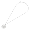 Collana Stroili Donna In Argento 925 Con Pendente A Fiore E Cubic Zirconia Bianchi 3 Verre Gioielli - l'istituzione del gioiello