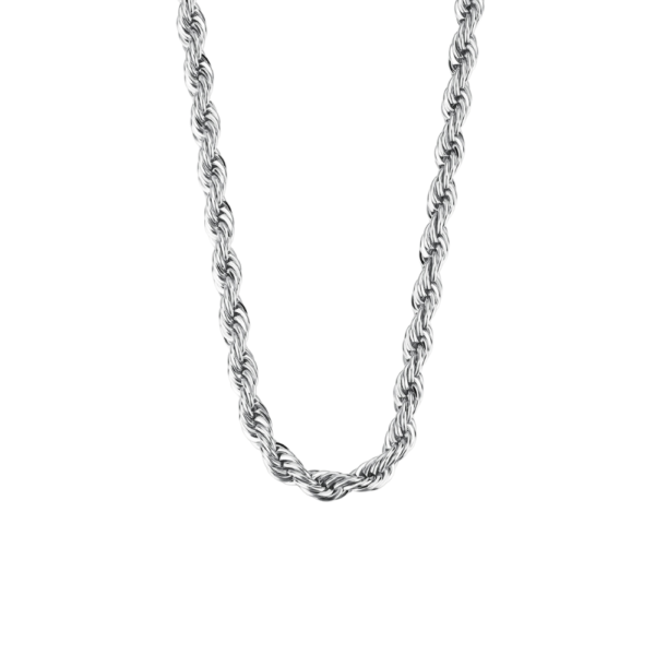 Collana Uomo Brosway Catena Torchion In Acciaio Silver Riptide