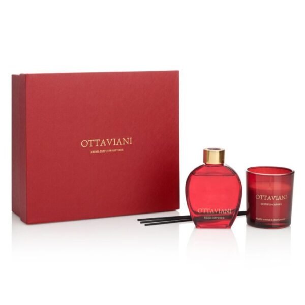 Idea Regalo Natalizia Ottaviani Con Profumatore E Candela Profumata 3 - Verre Gioielli Idea Regalo Natalizia Ottaviani Con Profumatore E Candela Profumata