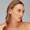 Mono Orecchino Donna A Cerchio In Argento 925 Con Cubic Zirconia Rossi E Galvanica Reutenio Fancy 5 - Verre Gioielli Mono Orecchino Donna A Cerchio In Argento 925 Con Cubic Zirconia Rossi E Galvanica Reutenio Fancy 1 Verre Gioielli - l'istituzione del gioiello