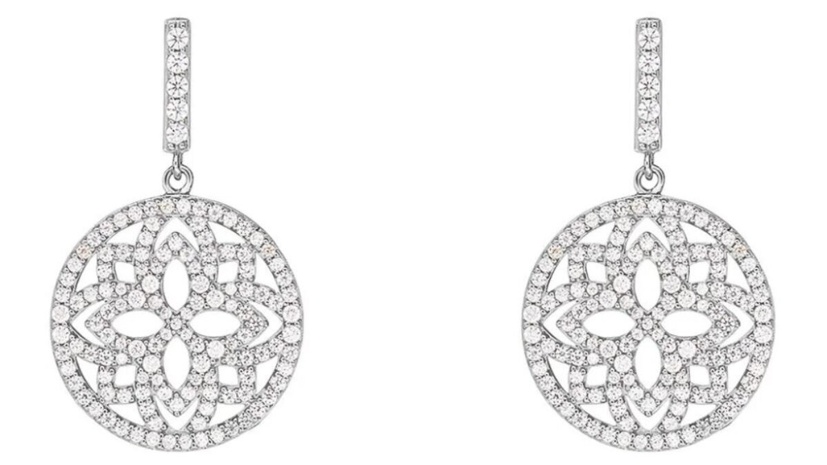 Parure Set Orecchini e Ciondolo Trilogy Degrade con Cubic Zirconia