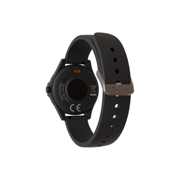 Smartwatch Per Bambini Techmade Trill Nero In Silicone 1 Verre Gioielli - l'istituzione del gioiello