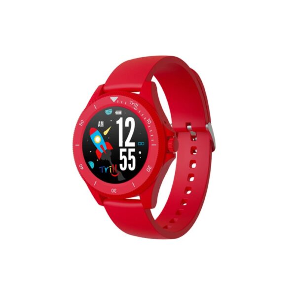 Smartwatch Bimbo Techmade Trill Rosso In Silicone 1 Verre Gioielli - l'istituzione del gioiello