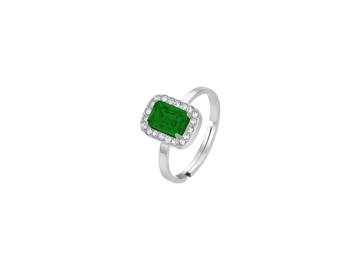 Anello Fazzoletto Sciarpa Collana Unicorno - Lungo 160 Cm, Largo 40 Cm, Colore Verde Scuro (Deep Green) - Stile Folk