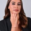 Bracciale Donna Luca Barra In Acciaio Con Stelle 3 Verre Gioielli - l'istituzione del gioiello