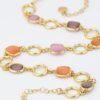 Collana Donna Boccadamo In Bronzo Placcato Oro Giallo Con Cristalli Arancioni E Rosa 6 - Verre Gioielli Collana Donna Boccadamo In Bronzo Placcato Oro Giallo Con Cristalli Arancioni E Rosa 2 Verre Gioielli - l'istituzione del gioiello